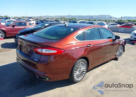 2015 Ford Fusion Titanium from USA, damaged, VIN 3FA6P0K93FR268394